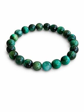 Green Tiger's Eye 8MM Beaded Bracelet New